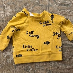 Sail away, little sailor sweatshirt from H&M